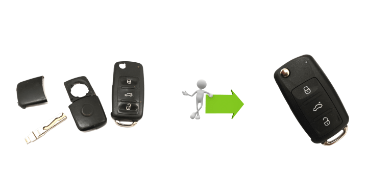 Reparación llaves de coche